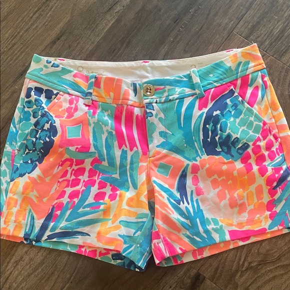 Lilly Pulitzer Pants - Lilly Pulitzer Colorful Patterned Women's Shorts